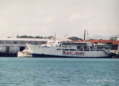san juan ferry before it sunk